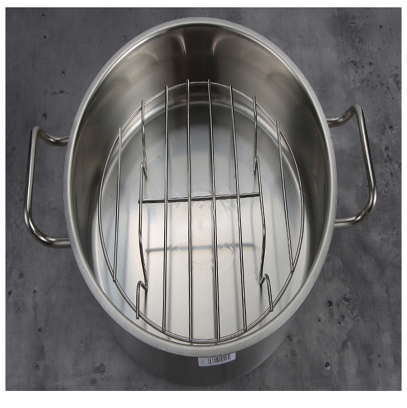 Sautētas gaļas speciālais režģis, ūdensnecaurlaidīgs režģis, nūdeļu vārīšanas režģis, nerūsējošā tērauda tvaicētājs, tvaika nodalījums, pretsalipes katls, zupas spainis, tīkls