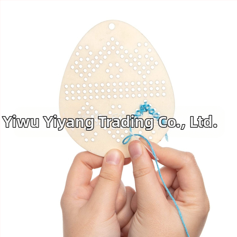 Ръчно изработени занаяти „Направи си сам“, подходящи за шиене и декорация на деца/комплект за изработка на дървени великденски яйца