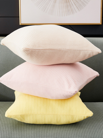 V45O sustorintas svetainės pagalvės užvalkalas, sofos pagalvėlė, biuro juosmens pagalvės užvalkalas, lovos atlošo pagalvėlė, kvadratinis Nr.