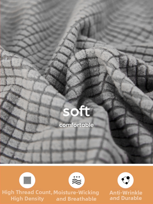 V45O Удебелена калъфка за възглавница за хол, възглавница за диван, калъфка за възглавница за талия, възглавница за облегалка, нощно шкафче, квадратна, не