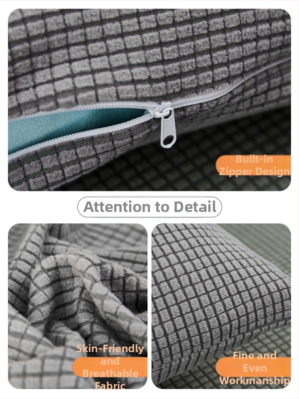 V45O Удебелена калъфка за възглавница за хол, възглавница за диван, калъфка за възглавница за талия, възглавница за облегалка, нощно шкафче, квадратна, не