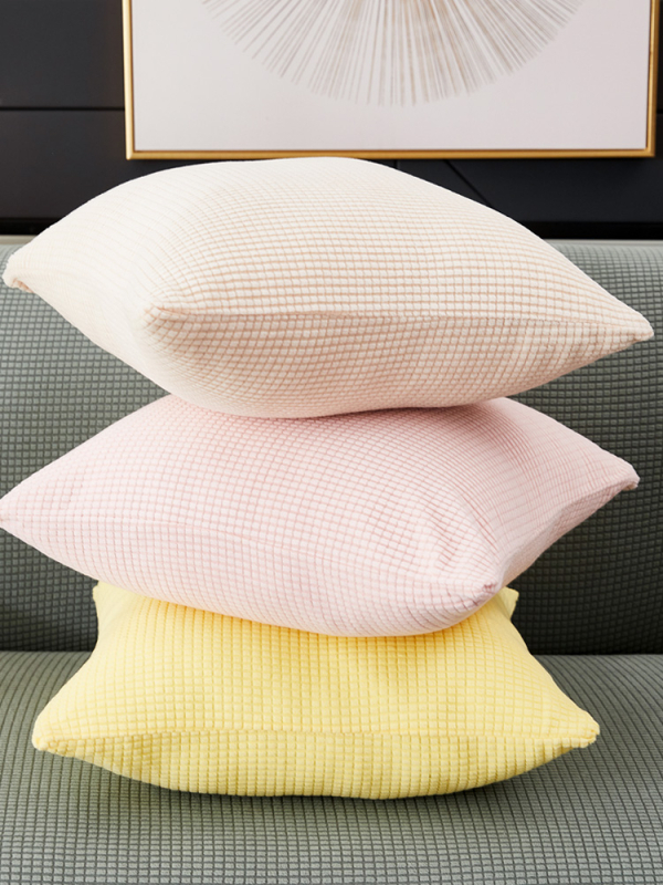 V45O sustorintas svetainės pagalvės užvalkalas, sofos pagalvėlė, biuro juosmens pagalvės užvalkalas, lovos atlošo pagalvėlė, kvadratinis Nr.