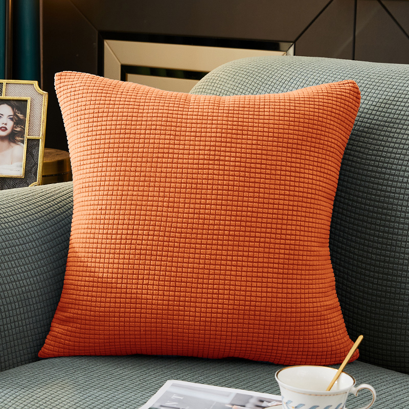 V45O sustorintas svetainės pagalvės užvalkalas, sofos pagalvėlė, biuro juosmens pagalvės užvalkalas, lovos atlošo pagalvėlė, kvadratinis Nr.