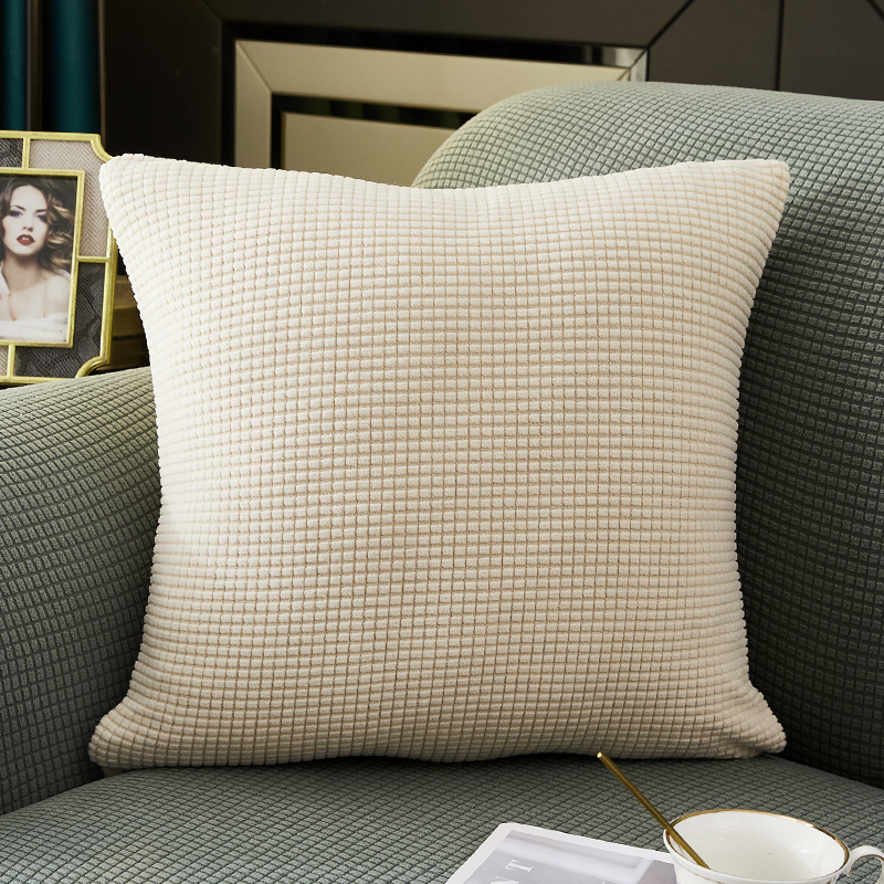 V45O sustorintas svetainės pagalvės užvalkalas, sofos pagalvėlė, biuro juosmens pagalvės užvalkalas, lovos atlošo pagalvėlė, kvadratinis Nr.