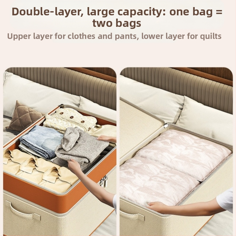 Най-продаваната чанта за съхранение на Big Mac в дома, платнена чанта за съхранение на одеяла от оксфордски плат, чанта за довършителни работи, чанта за съхранение на одеяла на едро