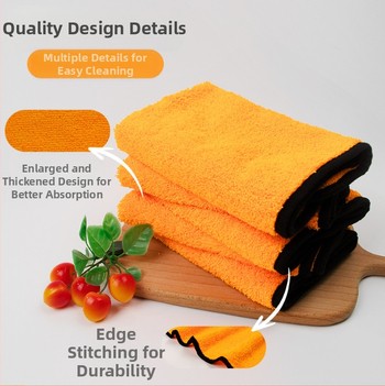 Amazoni kõrge ja madala villaga majapidamispuhastuslapp hulgimüügi multifunktsionaalne puhastuslaua autopesurätik paksendatud imav dekontaminatsioonilapp