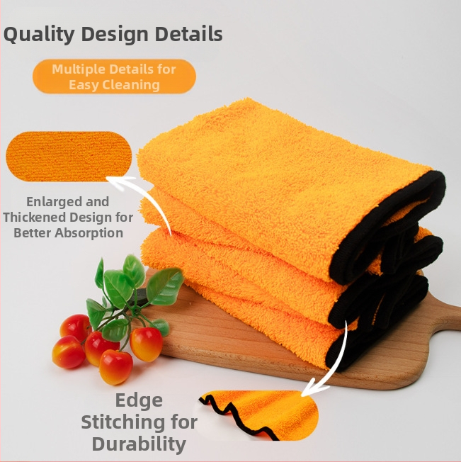 Amazon висококачествена и нискокачествена кърпа за почистване на домакински уреди на едро, многофункционална кърпа за почистване на автомивка, удебелена абсорбираща кърпа за дезинфекция