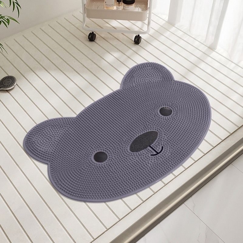 Vonios kambario neslystantis kilimėlis dušo kambariui, pėdų trynimas, negyvos odos masažas, pėdų kilimėlis buitiniam vonios kambario maudymosi siurbimo puodelio grindų kilimėliui