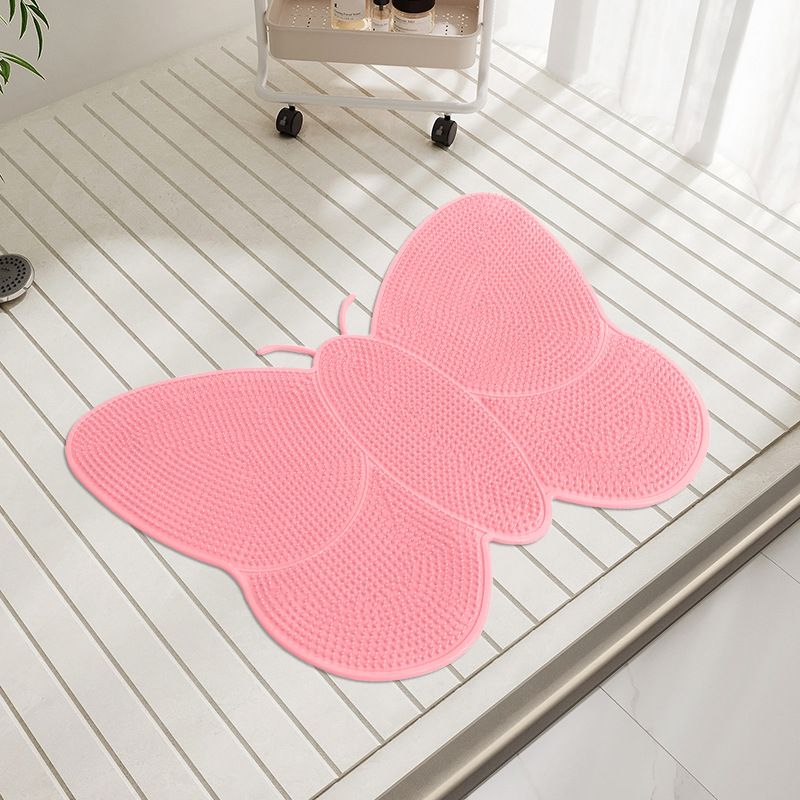 Vonios kambario neslystantis kilimėlis dušo kambariui, pėdų trynimas, negyvos odos masažas, pėdų kilimėlis buitiniam vonios kambario maudymosi siurbimo puodelio grindų kilimėliui