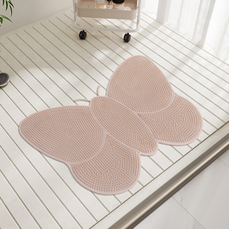 Vonios kambario neslystantis kilimėlis dušo kambariui, pėdų trynimas, negyvos odos masažas, pėdų kilimėlis buitiniam vonios kambario maudymosi siurbimo puodelio grindų kilimėliui