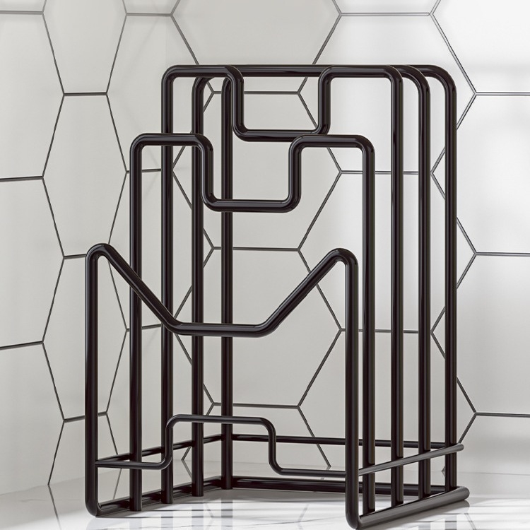 Virtuvės pjaustymo lentelių laikymo lentynėlė, stalviršio daugiafunkcinė puodų uždangalų lentynėlė, laikymo lentynėlė, pjaustymo lentelių laikymo lentynėlė, namų darbalaukio pjaustymo lentelių lentynėlė