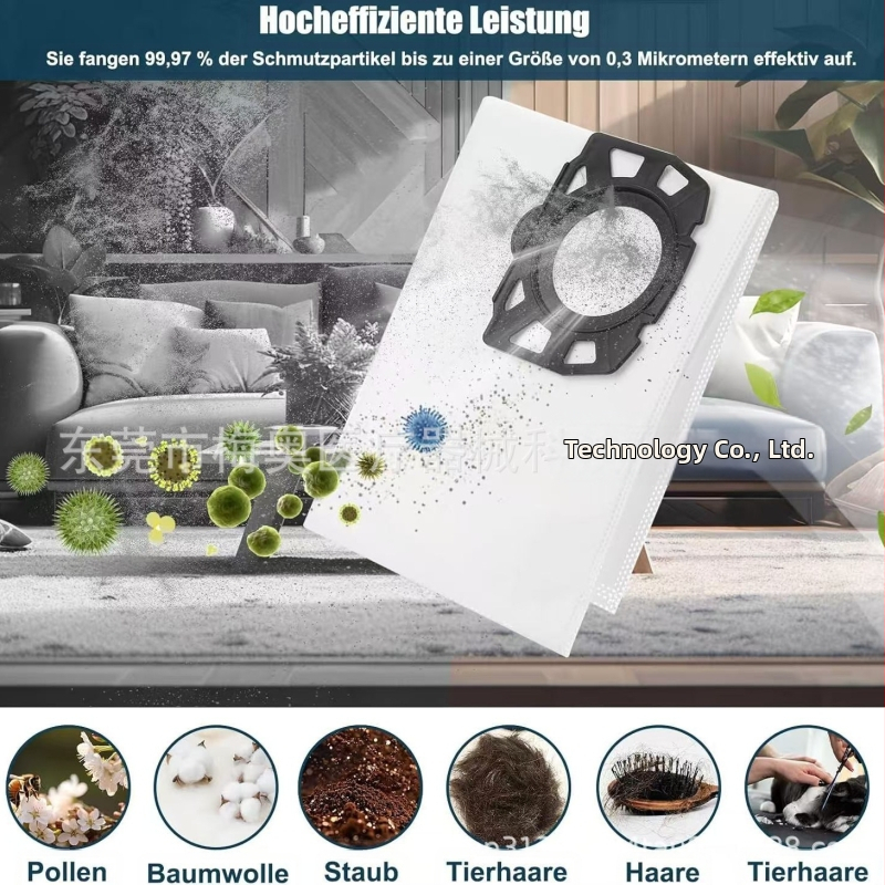 Подходящ за торбички за прахосмукачки K Archer Kachi, Wd2 Plus/Wd3 Series, Kwd1 Mv3, аксесоари за торбички за прах