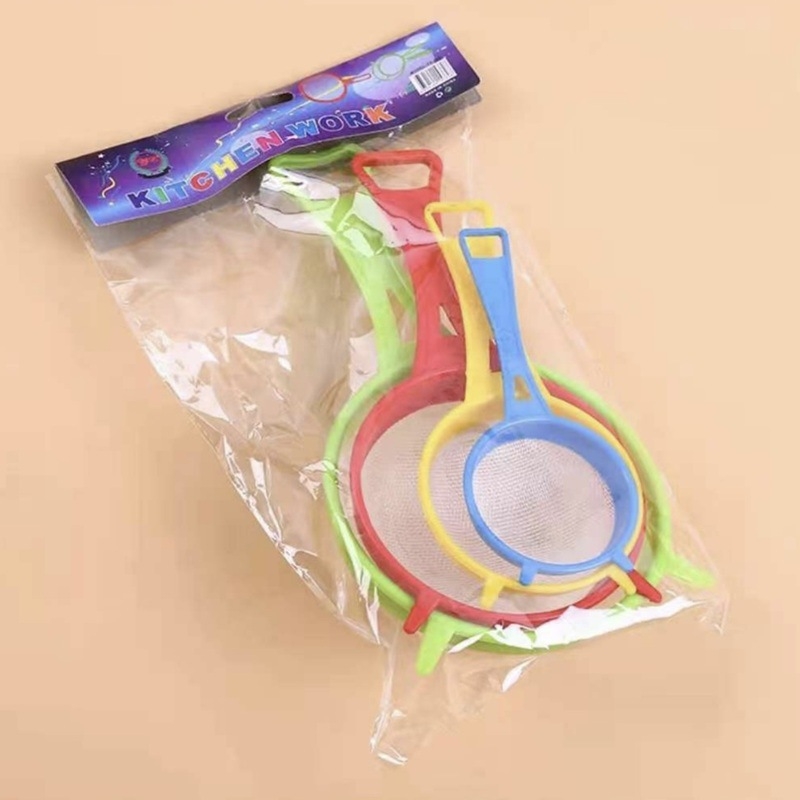 Naujas plastikinis miltų sietų rinkinys virtuvei, buitinio cukraus miltelių sietas, kietųjų ir skystųjų medžiagų atskyrimo filtras, karšto puodo sietelis, didmeninė prekyba