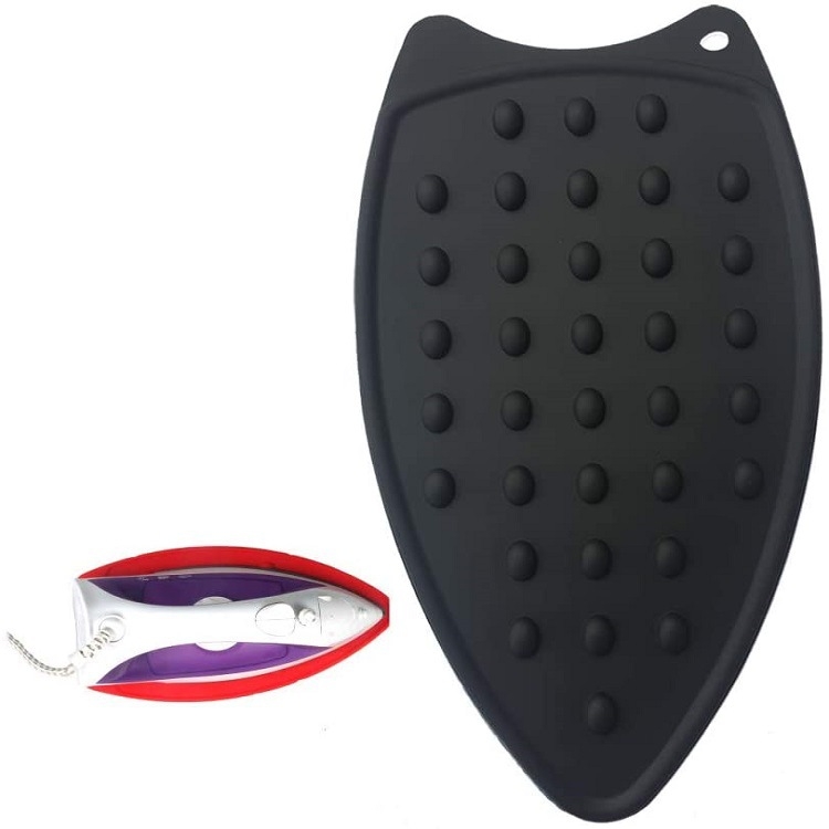 Pārrobežu sadzīves tehnika Gludināmā paliktnis Silikona Neslīdošs Gludināmais dēlis Paliktņi Siltumizolācija Galda paliktnis Siltumizolācija Neslīdošs