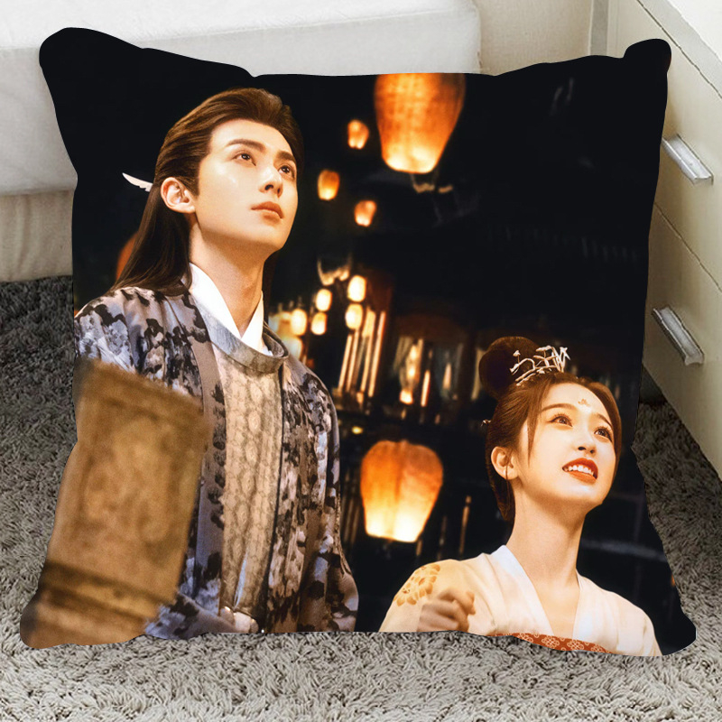 Wang Hedi kaimynystėje bus pagaminta rytietiška Qingcang Yu Shuxin maža orchidėjų lėlė, kūrybinga dovanų pagalvėlė