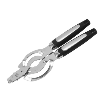 Didmeninė prekyba nerūdijančio plieno daugiafunkciniu butelių atidarytuvu, skardinių atidarytuvo artefaktu, neslystančiu, pasukamu butelio kamšteliu