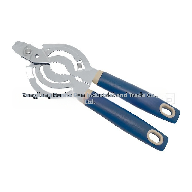 Didmeninė prekyba nerūdijančio plieno daugiafunkciniu butelių atidarytuvu, skardinių atidarytuvo artefaktu, neslystančiu, pasukamu butelio kamšteliu