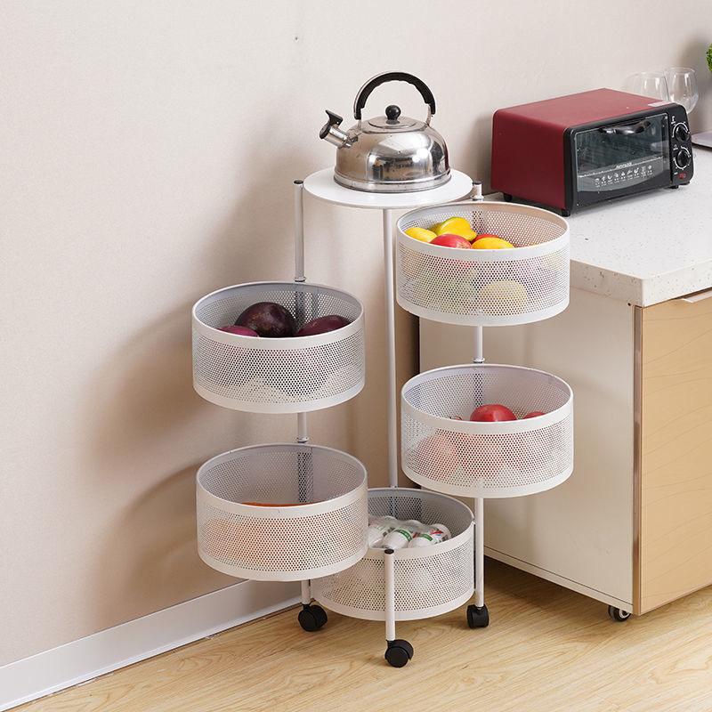 Stalak za pohranu grickalica Stalak za pohranu grickalica Ormarić za pohranu Kolica Rotirajuća kutija za pohranu Višeslojna Voće za dnevnu sobu