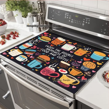 Uus piiriülene multifunktsionaalne päikesekaitsekreemiga puidutrükiga alusmatt, imav libisemiskindel matt, köögi oluline pliidi tolmumatt