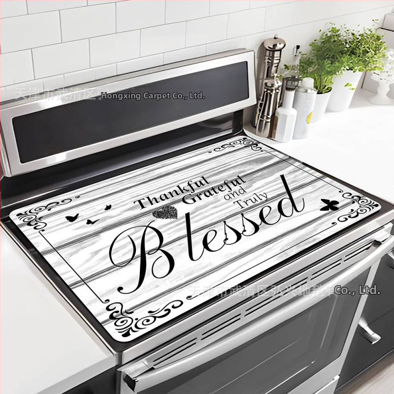 Uus piiriülene multifunktsionaalne päikesekaitsekreemiga puidutrükiga alusmatt, imav libisemiskindel matt, köögi oluline pliidi tolmumatt