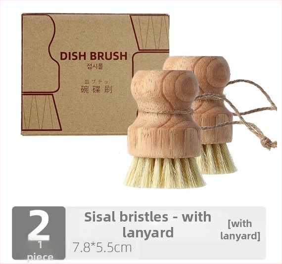 Pārrobežu trauku mazgāšanas birstes poda artefakts mājsaimniecības virtuves rīki birstes pods ar īsu rokturi dabīgā sizala kokosriekstu tīrīšana