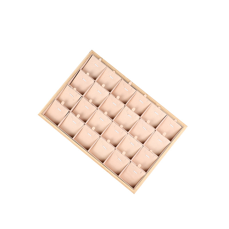 Bambusest ja puidust kaelakee, taldrik, ehete hoiustamistaldrik, kõrvarõngad, kõrvarõngad, käevõru, kandik, ripats, taldrik, ehete vitriini rekvisiidid