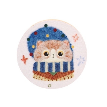 Kūrybingas kalėdinis katės gyvūno medžio masyvo butelių atidarytuvas alaus butelių atidarytuvas magnetinis šaldytuvo lipdukas daugiafunkcis