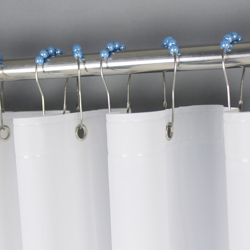 Tehase tarnitud vannitoa veekindel dušikardin, stantsivaba vannitoa kardin, uksekardin, vaheseina kardin, suures versioonis trükkimine