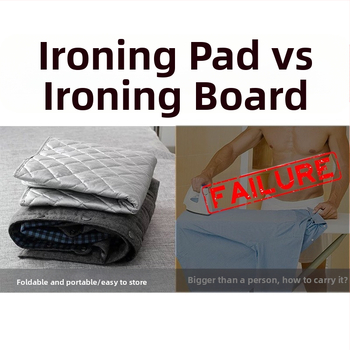 ☼ Πτυσσόμενο Σιδερένιο Δάπεδο Εξαγωγής Οικιακού Σιδερένιο Δάπεδο Ανθεκτικό σε Υψηλή Θερμοκρασία Φορητό Μονωμένο Σιδερένιο Δάπεδο Αντικαθιστά τη Σιδερώστρα