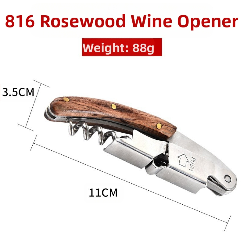 Gamintojo daugiafunkcis butelių atidarytuvas, kūrybingas alus, vynas, nerūdijančio plieno raudonojo vyno butelių atidarytuvas, vyno peilis, didmeninė prekyba