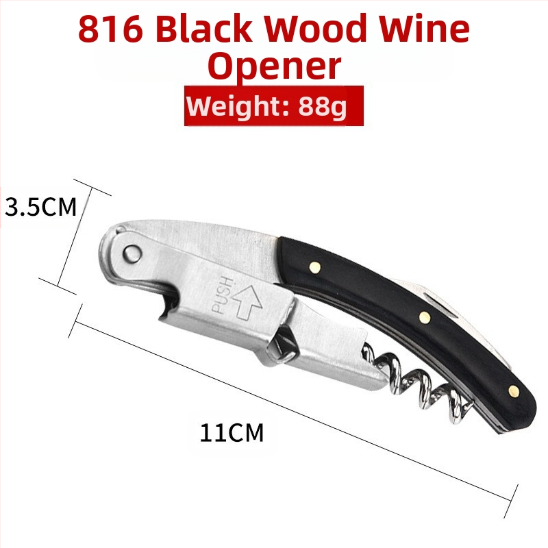 Gamintojo daugiafunkcis butelių atidarytuvas, kūrybingas alus, vynas, nerūdijančio plieno raudonojo vyno butelių atidarytuvas, vyno peilis, didmeninė prekyba