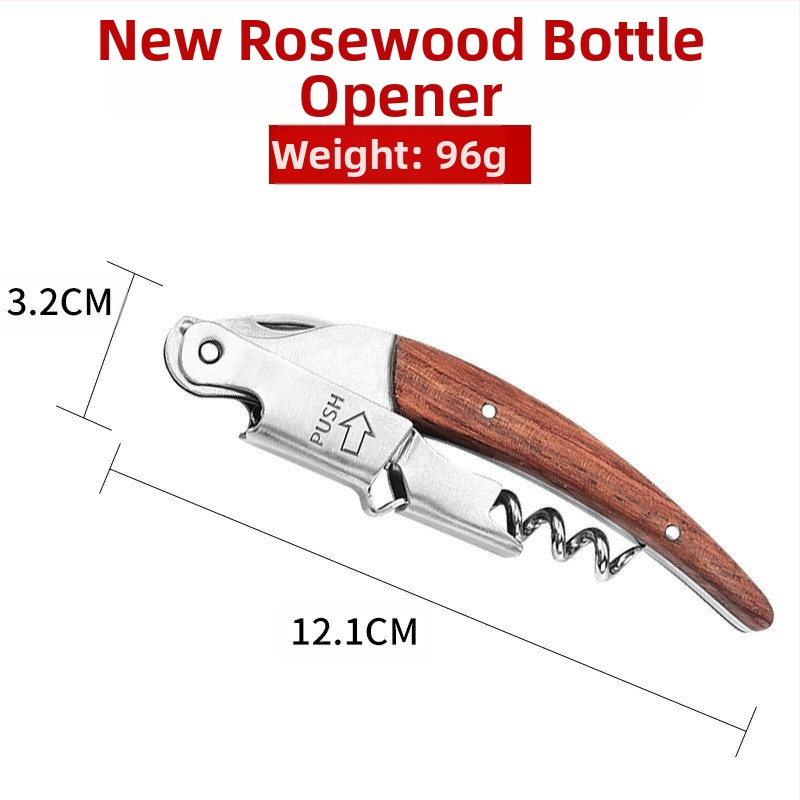 Gamintojo daugiafunkcis butelių atidarytuvas, kūrybingas alus, vynas, nerūdijančio plieno raudonojo vyno butelių atidarytuvas, vyno peilis, didmeninė prekyba