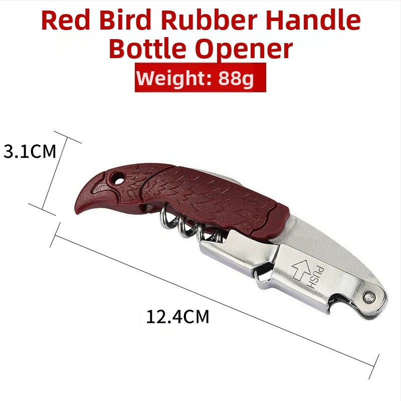 Gamintojo daugiafunkcis butelių atidarytuvas, kūrybingas alus, vynas, nerūdijančio plieno raudonojo vyno butelių atidarytuvas, vyno peilis, didmeninė prekyba
