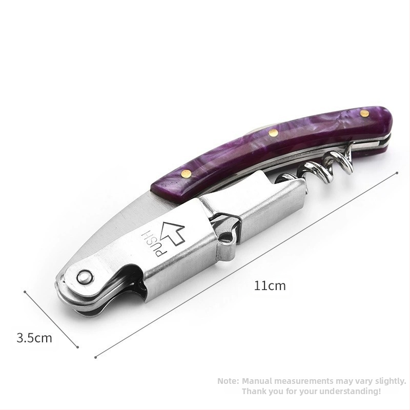 Gamintojo daugiafunkcis butelių atidarytuvas, kūrybingas alus, vynas, nerūdijančio plieno raudonojo vyno butelių atidarytuvas, vyno peilis, didmeninė prekyba