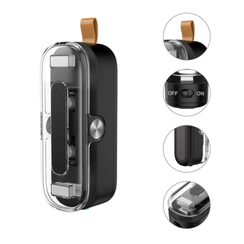 Amazoni uus läbipaistev minitihendusmasin suupisteköögi tihendaja kaheotstarbeline lahtipakkimise üheosaline plasttihendusmasin