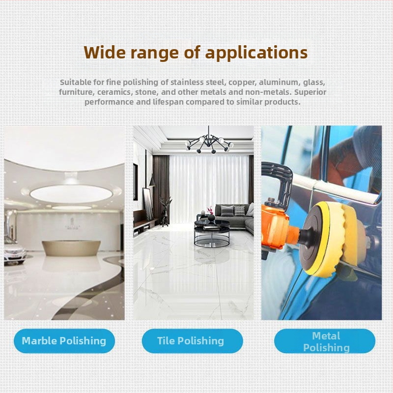 Вълнено колело за полиране на огледала, удебелен ъглошлайф, полиране на стъкло, метал, неръждаема стомана, каменна вата, полиращ лист