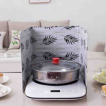 Virtuvės alyvos barjerinė plokštė, dujinės viryklės alyvos barjeras, buitinė apsaugos nuo alyvos purslų, dūmų barjeras, šilumos izoliacija, alyvos barjeras, alyvos barjeras kepimo aliejaus barjerui