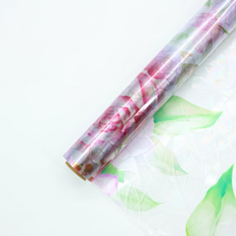 Elektrostatiska bezlīmes 3D krāsaina stikla plēve, lāzera caurspīdīga, caurlaidīga guļamistabas un viesistabas balkona dekoratīva loga dekoratīva uzlīme