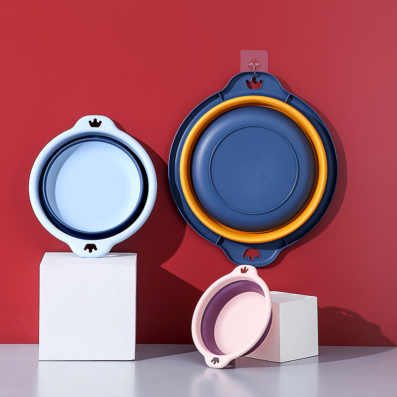 Yize kokkupandav kraanikauss laste kraanikauss koomiksiga kamuflaaž sissetõmmatav kodune ühiselamu reisimine kaasaskantav kokkupandav kraanikauss