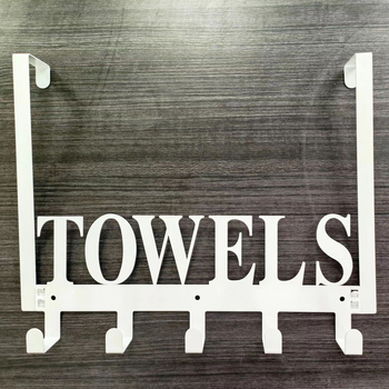 Geležinis kabliukas laiškams skersai krašto, nuimamas durų kabliukas rūbinei, virtuvės kabliukas be perforatoriaus už durų