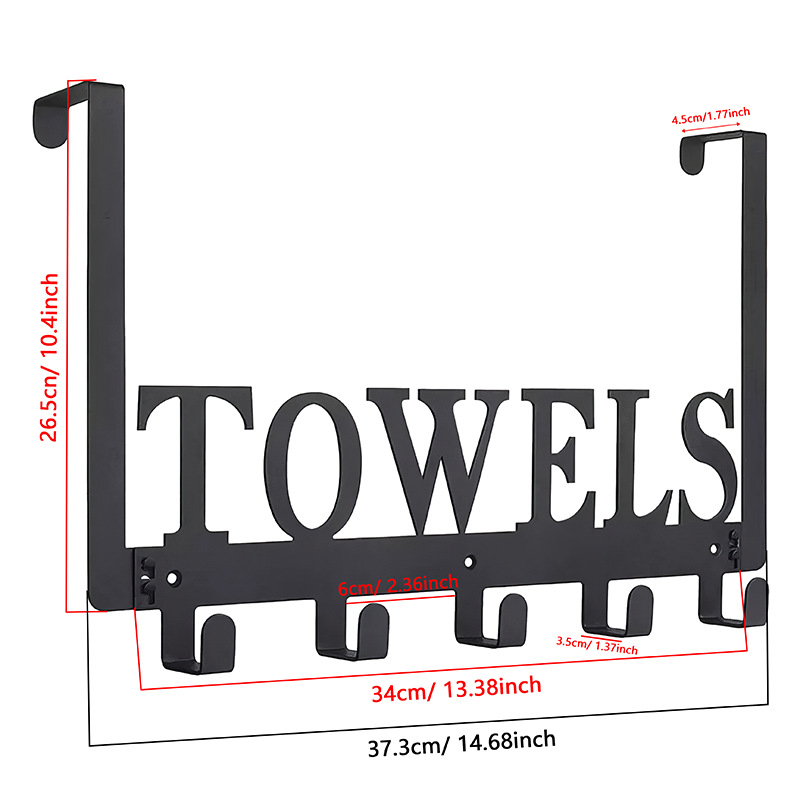Geležinis kabliukas laiškams skersai krašto, nuimamas durų kabliukas rūbinei, virtuvės kabliukas be perforatoriaus už durų