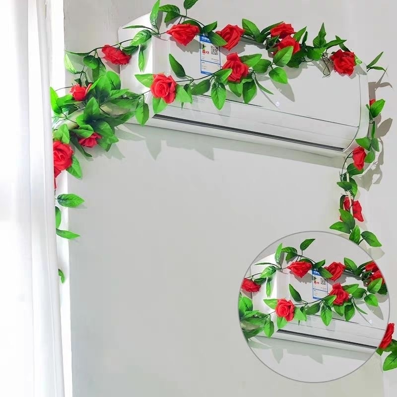 Imitacinės gėlės vynmedis, rožės, rotango, vestuvių interjero dekoravimas, vamzdžių vyniojimas, bijūnų gėlių juostelės, imitacinės gėlės, lubos, dirbtinė gėlė vynmedis