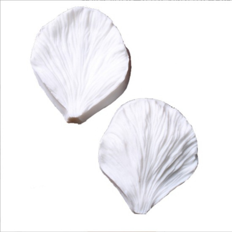 Fondantkoogi silikoonvorm, nätsupasta, suhkrukunstpits, kolmemõõtmeline tekstuurimuster, kroonleheleht, vorm