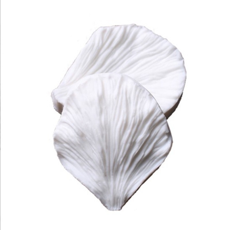 Fondantkoogi silikoonvorm, nätsupasta, suhkrukunstpits, kolmemõõtmeline tekstuurimuster, kroonleheleht, vorm