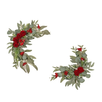 Hongyu vestuvių arka, vandens prekės ženklo gėlių sveikinimo zonos modeliavimas, gėlių dekoravimas, kabantis gėlių kampelis, lauko gėlės, vestuvių dekoravimas