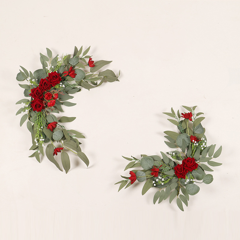 Hongyu vestuvių arka, vandens prekės ženklo gėlių sveikinimo zonos modeliavimas, gėlių dekoravimas, kabantis gėlių kampelis, lauko gėlės, vestuvių dekoravimas