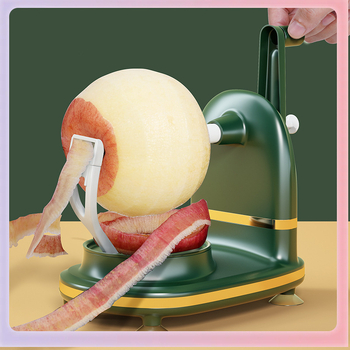 ➻ Χειροκίνητο εργαλείο ξεφλουδίσματος μήλων, οικιακός αυτόματος αποφλοιωτής, πολυλειτουργικό μαχαίρι ξεφλουδίσματος φρούτων, μηχανή ξεφλουδίσματος, εργαλείο ξεφλουδίσματος