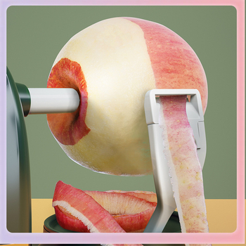 ➻ Χειροκίνητο εργαλείο ξεφλουδίσματος μήλων, οικιακός αυτόματος αποφλοιωτής, πολυλειτουργικό μαχαίρι ξεφλουδίσματος φρούτων, μηχανή ξεφλουδίσματος, εργαλείο ξεφλουδίσματος