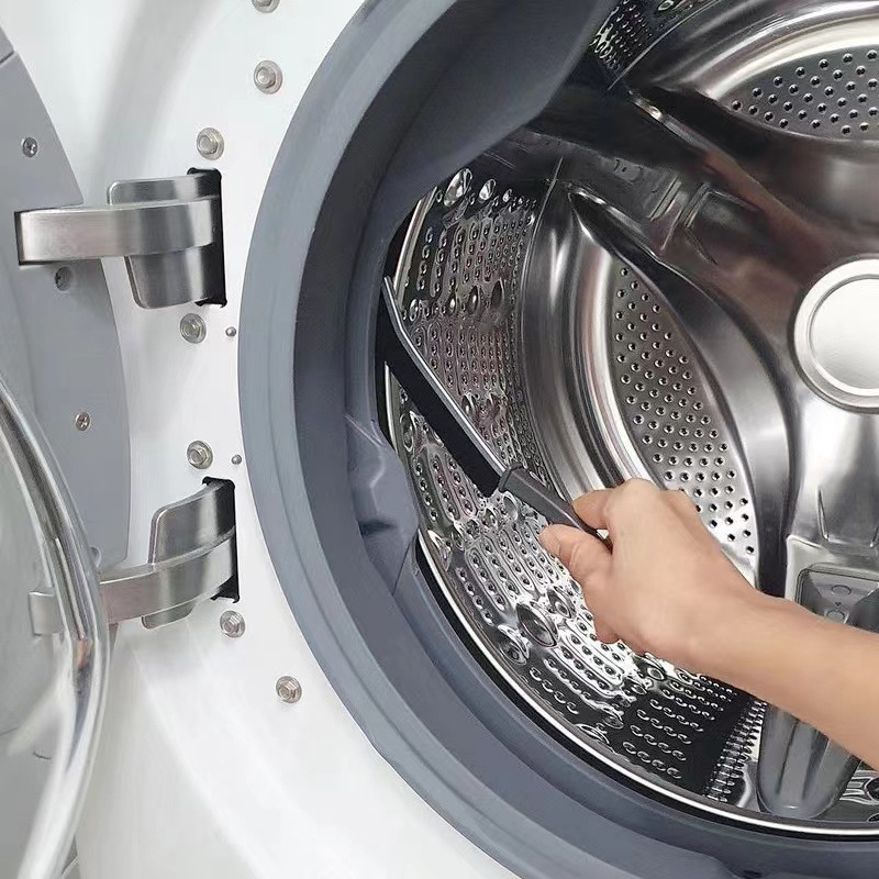 Pie sienas stiprināma vannas istabas spraugu birste vannas istabas virtuves flīžu stūru tīrīšanai logu spraugu rievu putekļu daudzfunkcionāla birste