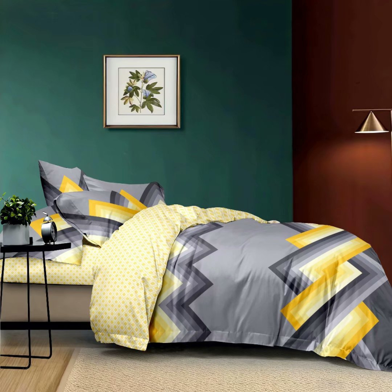 Sieninis kodas su rankomis tapytu gėlių raštu, pagalvės užvalkalas, dviejų arba trijų dalių antklodės užvalkalas, gali būti siunčiamas mišrios partijos vardu.